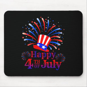 Glad 4:e juli Amerika firar frihet Musmatta