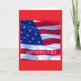 Glad 4:e juli Grattiskort Kort