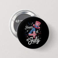 Glad 4:e juli Patriotisk amerikansk flagga USA