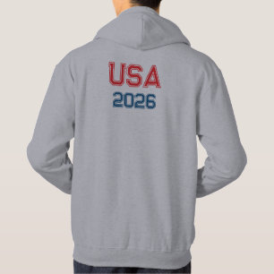Glad 4:e juli självständighetsdag 1776-2026 hoodie