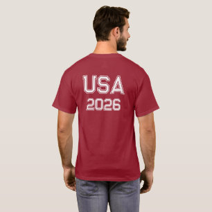 Glad 4:e juli självständighetsdag 1776-2026 t shirt