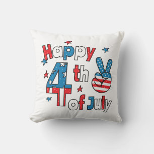 Glad 4:e juli självständighetsdag kudde