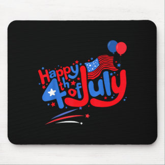 Glad 4:e juli självständighetsdag usa 4:e juli musmatta