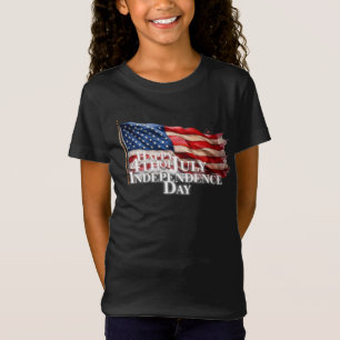 Glad 4:e juli - självständighetsdagen t shirt