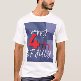 Glad 4:e juli T-Shirt | Självständighetsdagskläder