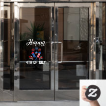 Glad 4:e juli USA:s självständighetsdag USA Flagga