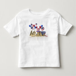 Glad 4:e juli USA T Shirt