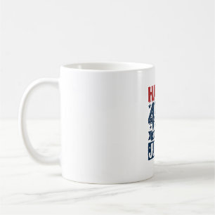 Glad 4:e juli Vintage Patriotisk Farbror Tröja_1 Kaffemugg