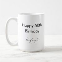 Glad 50-årsfest Anpassad