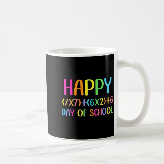 Glad 67 dagar på skolan Matematiklärare Studenter  Kaffemugg (Höger)