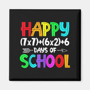 Glad 67 dagar på skolan Matematiklärare Studenter Magnet