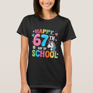 Glad 67:e skoldagen lärare elever 67 meme t shirt