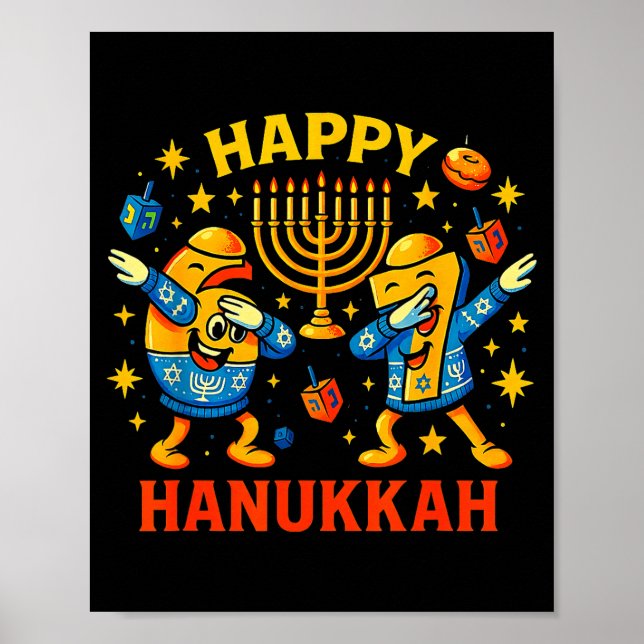 Glad 67 Hanukkah Roligt Holiday Meme Design  Poster (Framsidan)