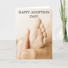 GLAD ADOPTIONSDAG! bebisfot kort