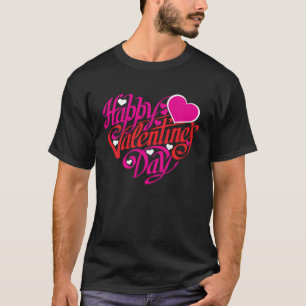 Glad Alla hjärtans dag 2020 Kärlek Heart Tonåring T Shirt
