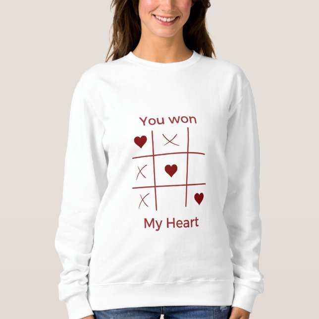 Glad Alla hjärtans dag 2023 Idéer - du vann mitt h T Shirt (Framsida)