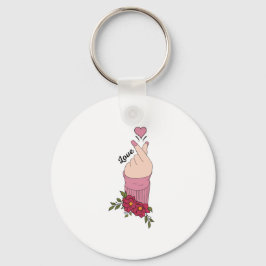 Glad Alla hjärtans dag 2023 - Kärlek Bilder Modern Nyckelring