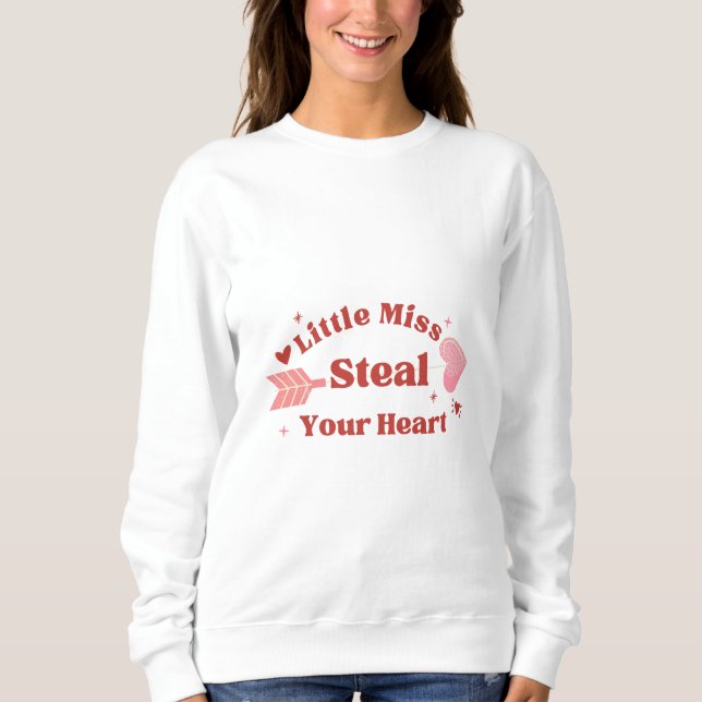 Glad Alla hjärtans dag 2024 - du stjäl mitt hjärta T Shirt (Framsida)