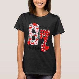 Glad Alla Hjärtans Dag 67 Meme Hjärtan Coquette Bo T Shirt