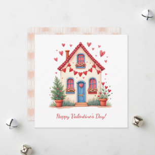 Glad Alla Hjärtans Dag! Alla hjärtans kort. Julkort