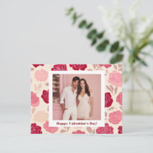 Glad Alla Hjärtans Dag – Anpassad Foto & Text Kort