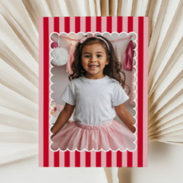 Glad Alla Hjärtans Dag Anpassad Fotografi Modern Anteckningskort