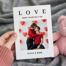 Glad Alla Hjärtans Dag Anpassad fotokollage Kärlek