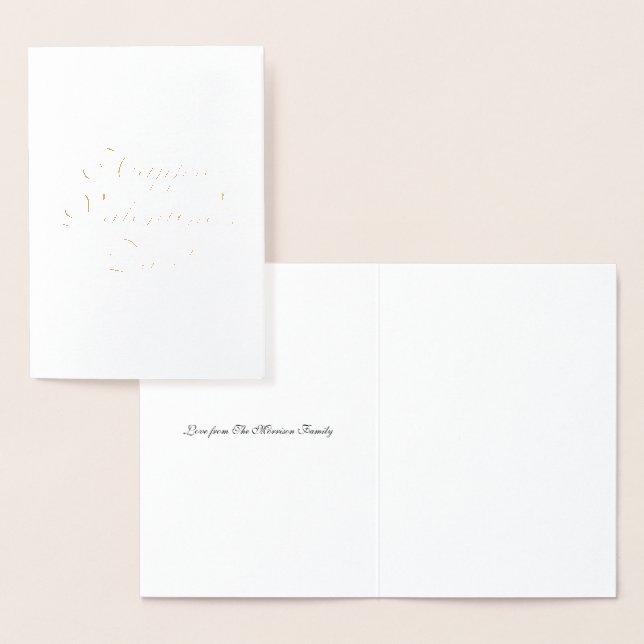 Glad Alla hjärtans dag-anpassningsbar polka dots Folierat Kort (Display)