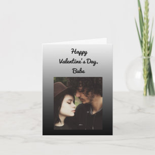 Glad Alla Hjärtans Dag Babe, Lägg till ditt eget f Kort