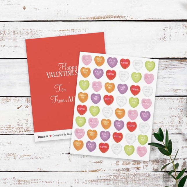 Glad Alla hjärtans dag Cute Kids Classroom Julkort (Skapare uppladdad)