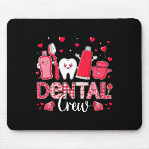 Glad Alla hjärtans dag Dental Crew Kärlek Dental A Musmatta