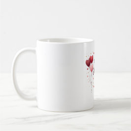 Glad Alla Hjärtans Dag Elegant Mugg