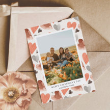 Glad Alla Hjärtans Dag Foto Semesterkort