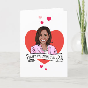 Glad Alla hjärtans dag från Kamala Harris Kort