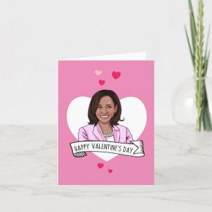 Glad Alla Hjärtans Dag från Kamala Harris Kort