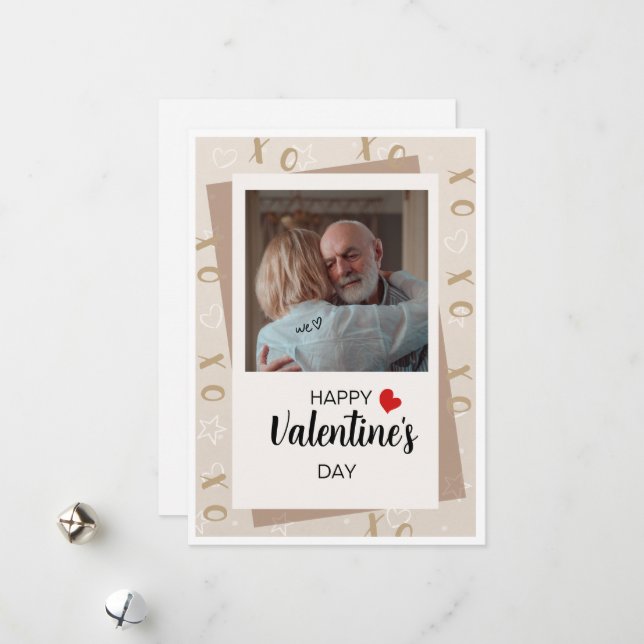 Glad Alla Hjärtans Dag fylld av den söta doften  Julkort (Fram/Back In Situ)