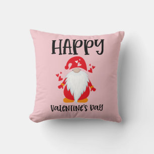 Glad Alla hjärtans dag Gnome Kudde