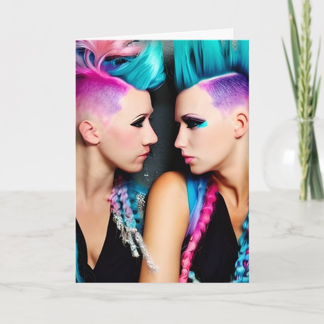 Glad Alla Hjärtans Dag | HBTQ+ Kärlek Kort (Framsida)