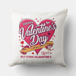 Glad Alla hjärtans dag Heart Dekorativ kudde