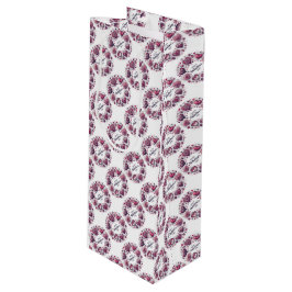 Glad Alla hjärtans dag Hearts Vin Gift Bag