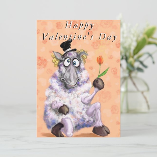 Glad Alla hjärtans dag - i Kärlek Ram - Romantic (Stående Fram)