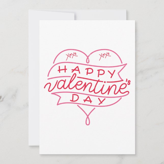 Glad Alla Hjärtans Dag-inbjudan Inbjudningar (Framsida)