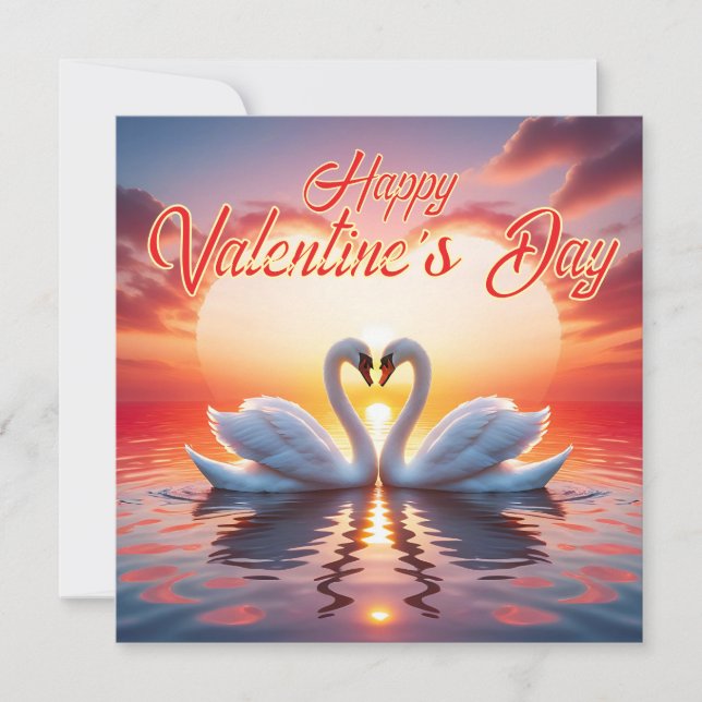 Glad Alla hjärtans dag Julkort (Framsida)