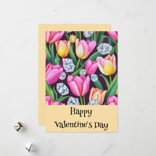 Glad Alla Hjärtans Dag Julkort (Fram/Back In Situ)