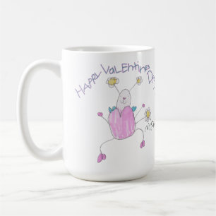 Glad Alla Hjärtans Dag Kaffe Mugg