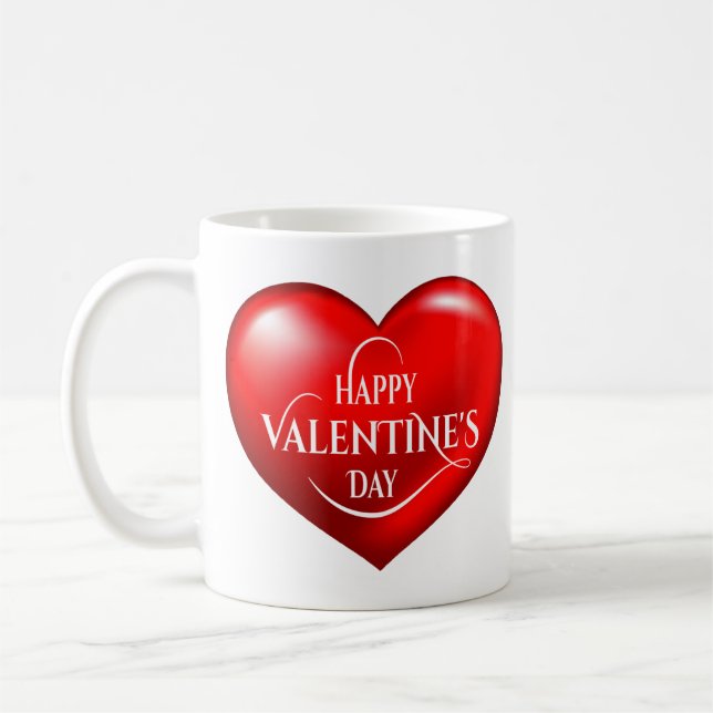 Glad Alla hjärtans dag! Kaffemugg (Vänster)