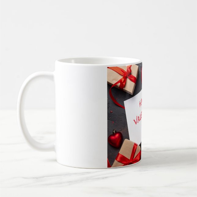 Glad Alla hjärtans dag Kaffemugg (Vänster)