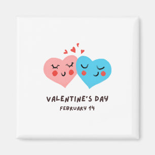 Glad Alla hjärtans dag - Kärlek Bilder Funny Magnet