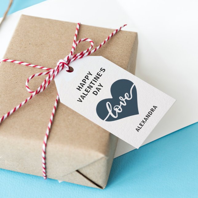 Glad Alla hjärtans dag, kärlek Gift-Märkre Presentetikett (Skapare uppladdad)