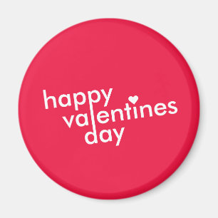 Glad Alla hjärtans dag Kärlek Heart Modern Trend Magnet
